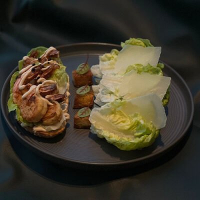 Shrimps Caesar Salad