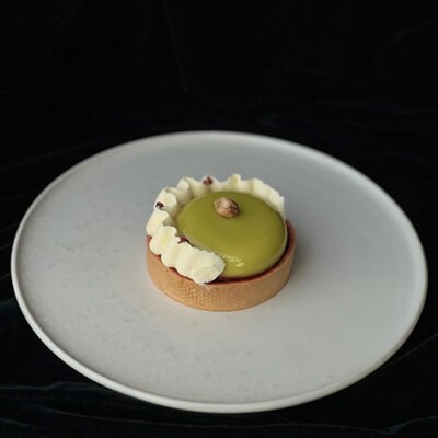 Raspberry Pistachio Tarte